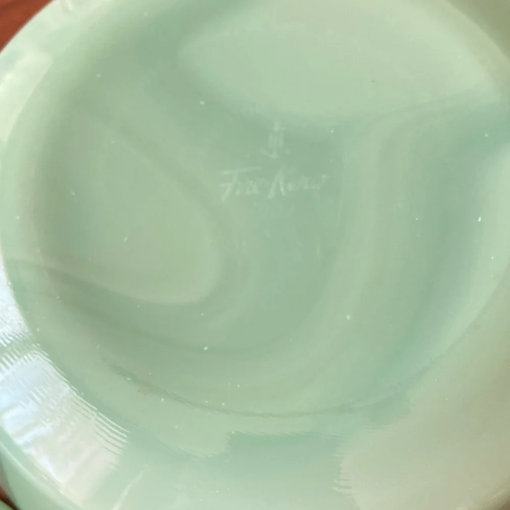 Fire King Jadeite Green Casserole Dish - Picture 2 of 7